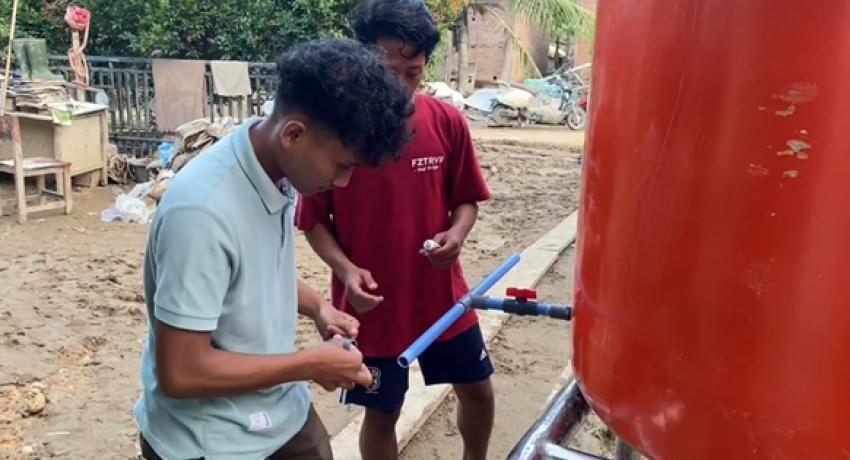 UNY Students Spearhead Clean Water Infrastructure Project in Post-Flood Aceh Tamiang