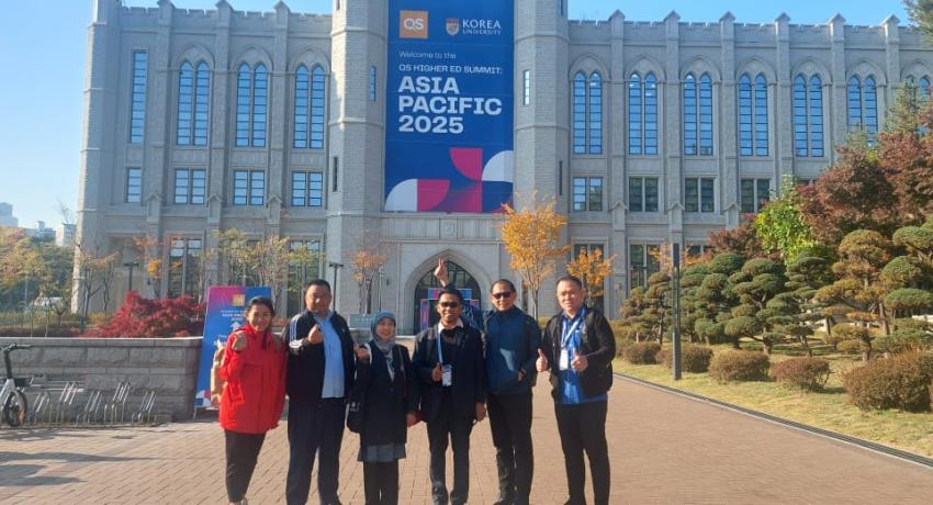 UNY Delegation Attends QS Higher Education Summit in Korea, Strengthening Global Collaboration and Educational Sustainability