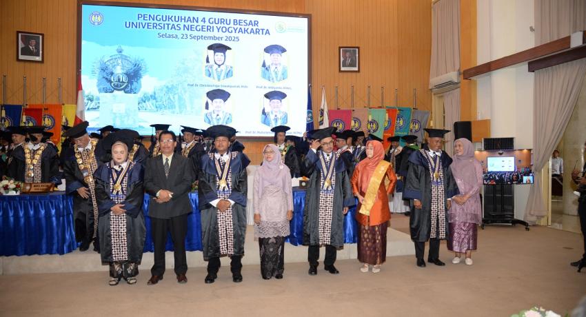 UNY Inaugurates New Professors, Urging the Public to Shun Instant Achievements and Embrace Humanistic Values