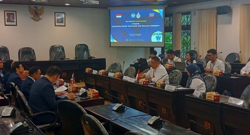 UNY and Walailak University Strengthen Global Partnership for Education