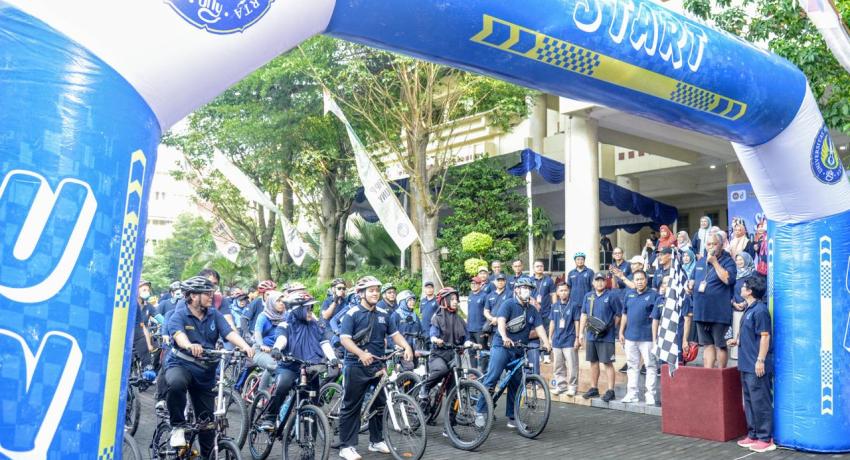 Promoting Health with UNY 61st Anniversary Fun Bike Event